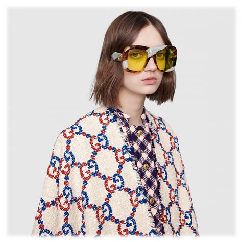 occhiali oversize 2019 gucci acetato|Gucci Oversize acetate and mother of pearl sunglasses.